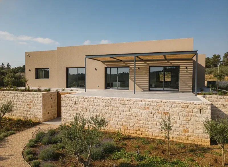 שיפור מבני וגימור בבית פרטי